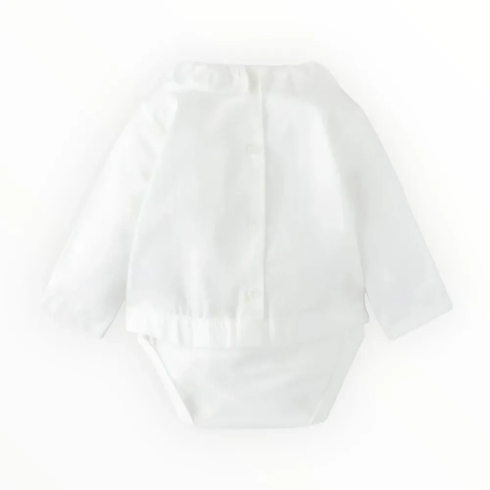 ZARA Baby | Light Ecru | COMBINATION BODYSUIT SHIRT